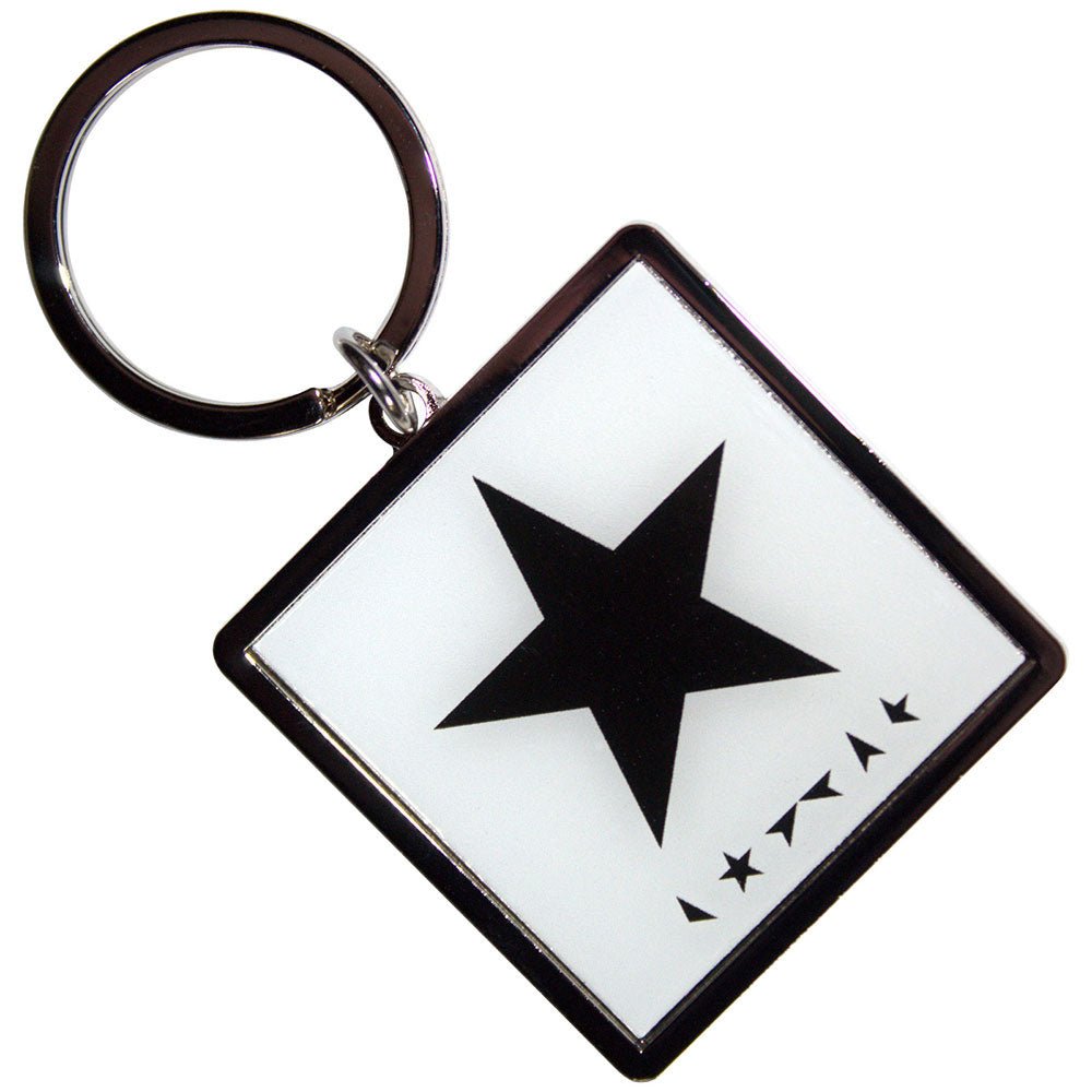 DAVID BOWIE デヴィッドボウイ - Blackstar / キーホルダー - PGS